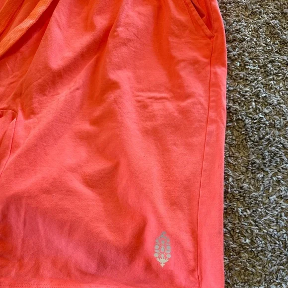 Bright Orange Two-Piece Lounge Set - Picture 2 of 4